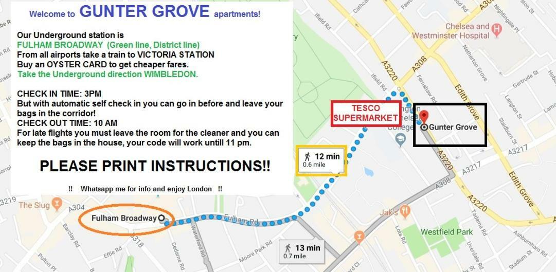 Chelsea Apartments London Ngoại thất bức ảnh